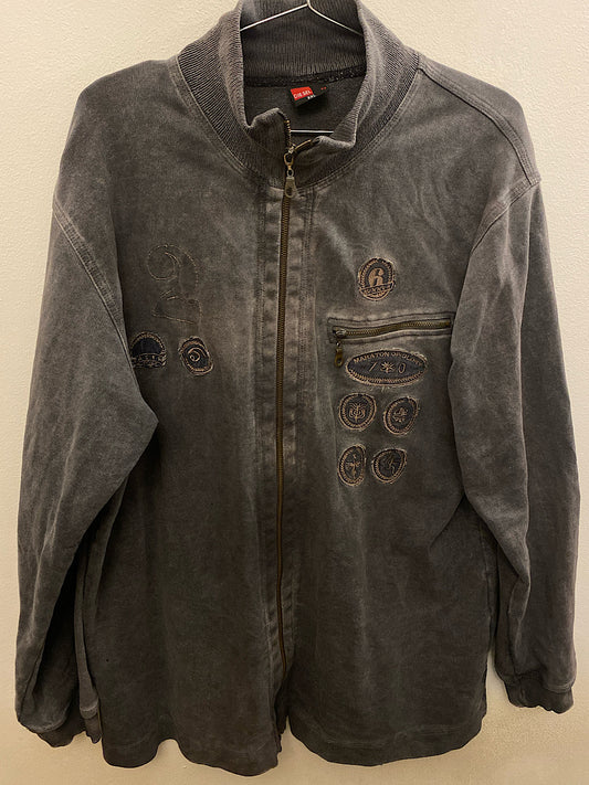 Vintage Diesel fleece washed out - Very Good XL