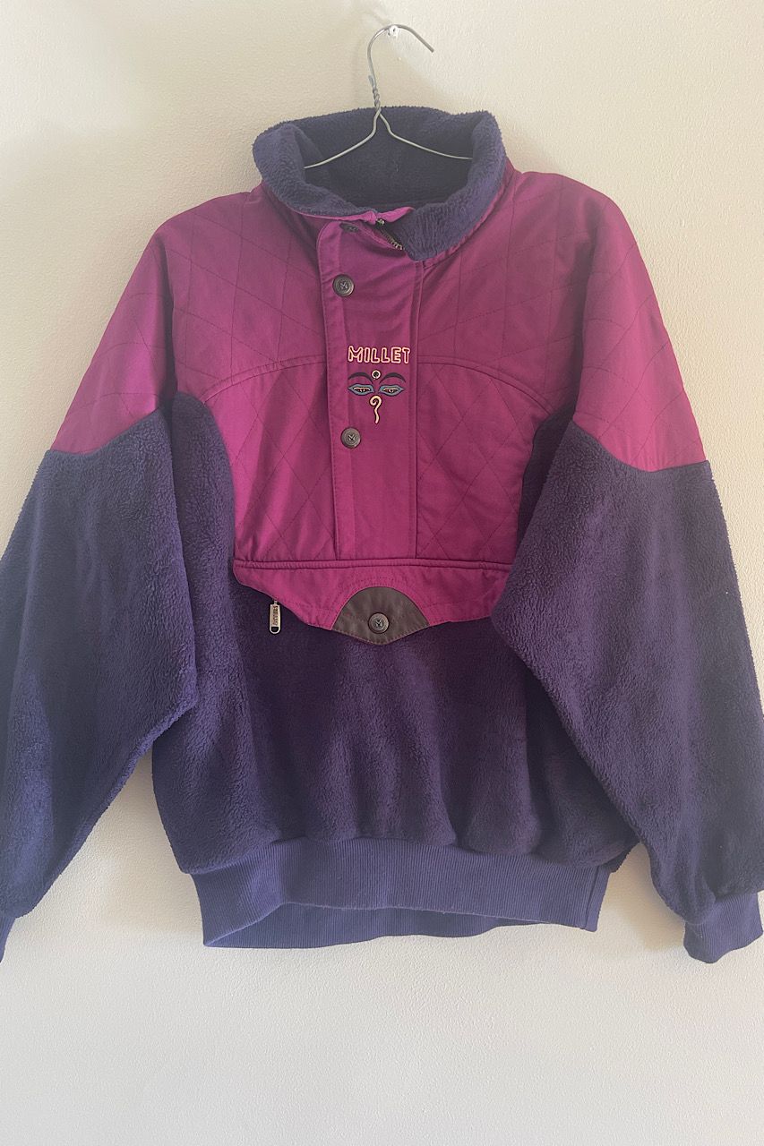 Vintage Millet crazy festival purple - Excellent M