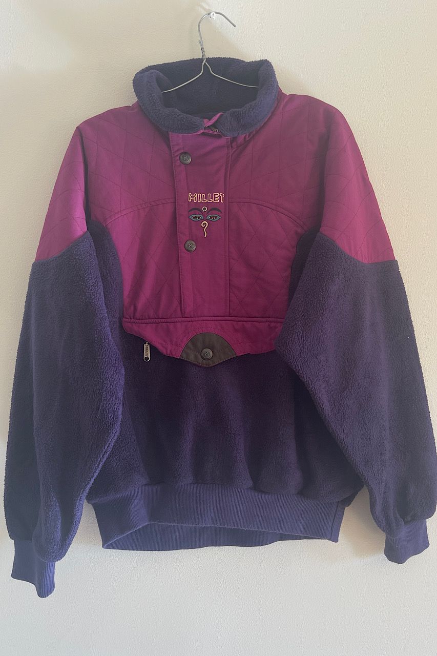 Vintage Millet crazy festival purple - Excellent M