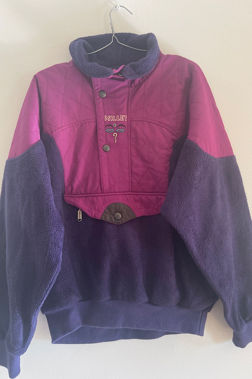 Vintage Millet crazy festival purple - Excellent M