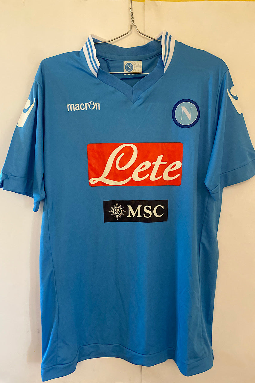 Napoli 2013 home kit - Excellent XL