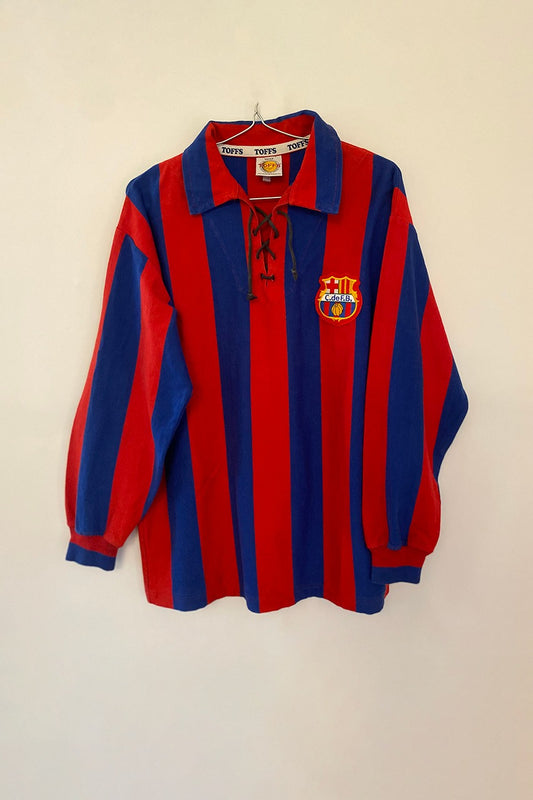 Barcelona 1950s Retro football shirt - Excellent L